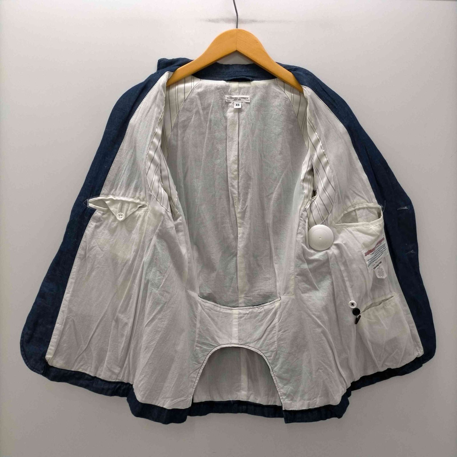 エンジニアードガーメンツ Engineered Garments USA製 綿麻生地 