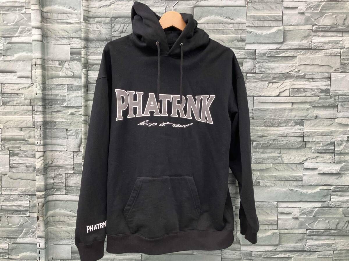 PHATRNK × EVERLASTING／パーカー／925-18419／ブラック／XLサイズ 