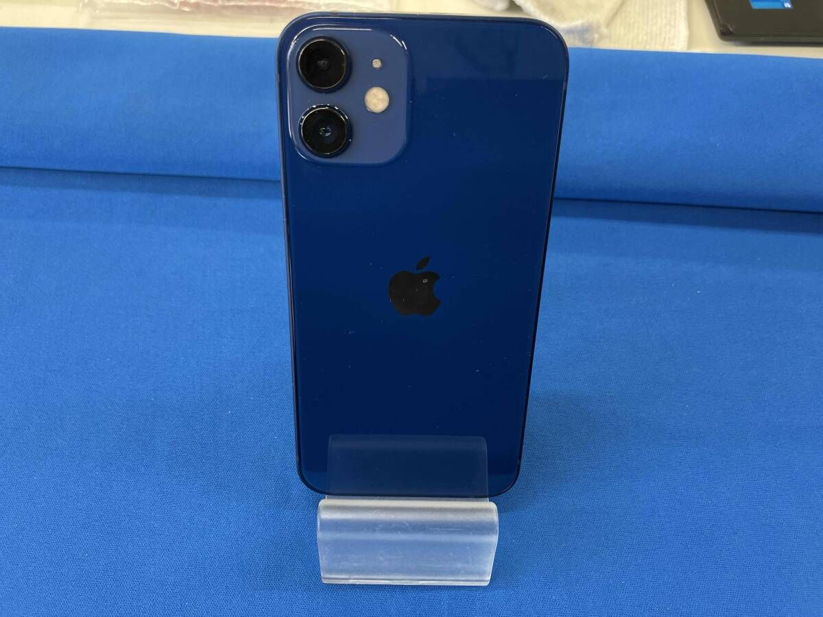 SIMフリー iPhone 12 mini 128GB MGDP3J/A A2398 ブルー SIMロック解除