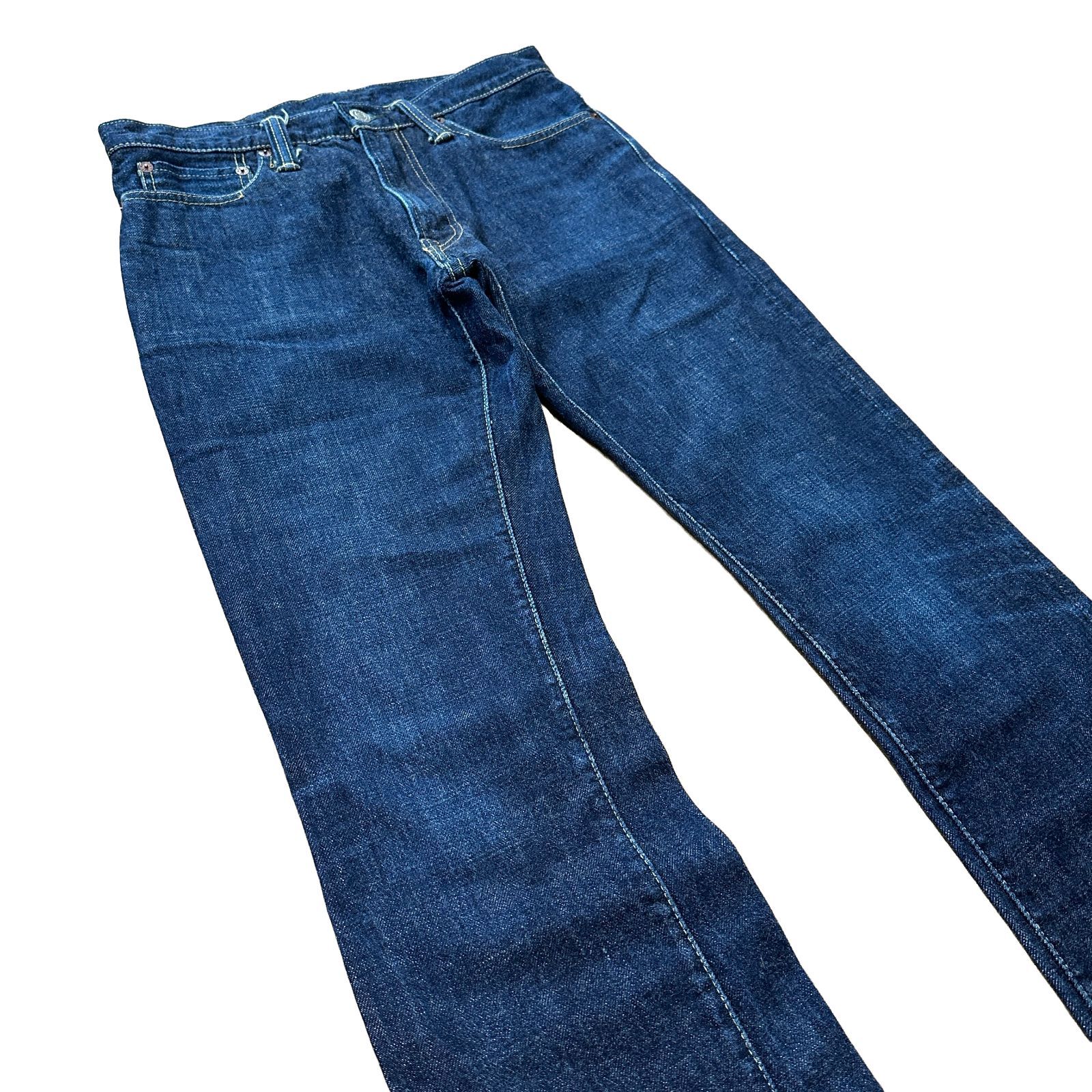 ⭐️激レア⭐️SKULL JEANS デニム　５５０８XX ブーツカット　Ｗ３０ SKULL JEANS 5508XX ブーツカットデニム 濃紺 W29 メンズM スカル