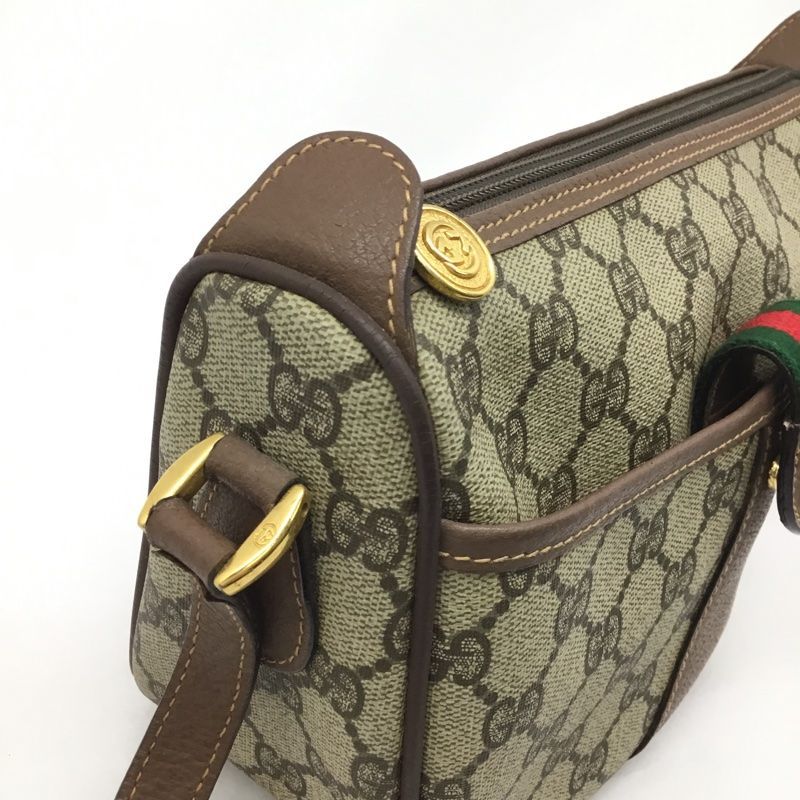 GUCCI【グッチ】GGスプリーム 斜め掛け ショルダーバッグ シェリー