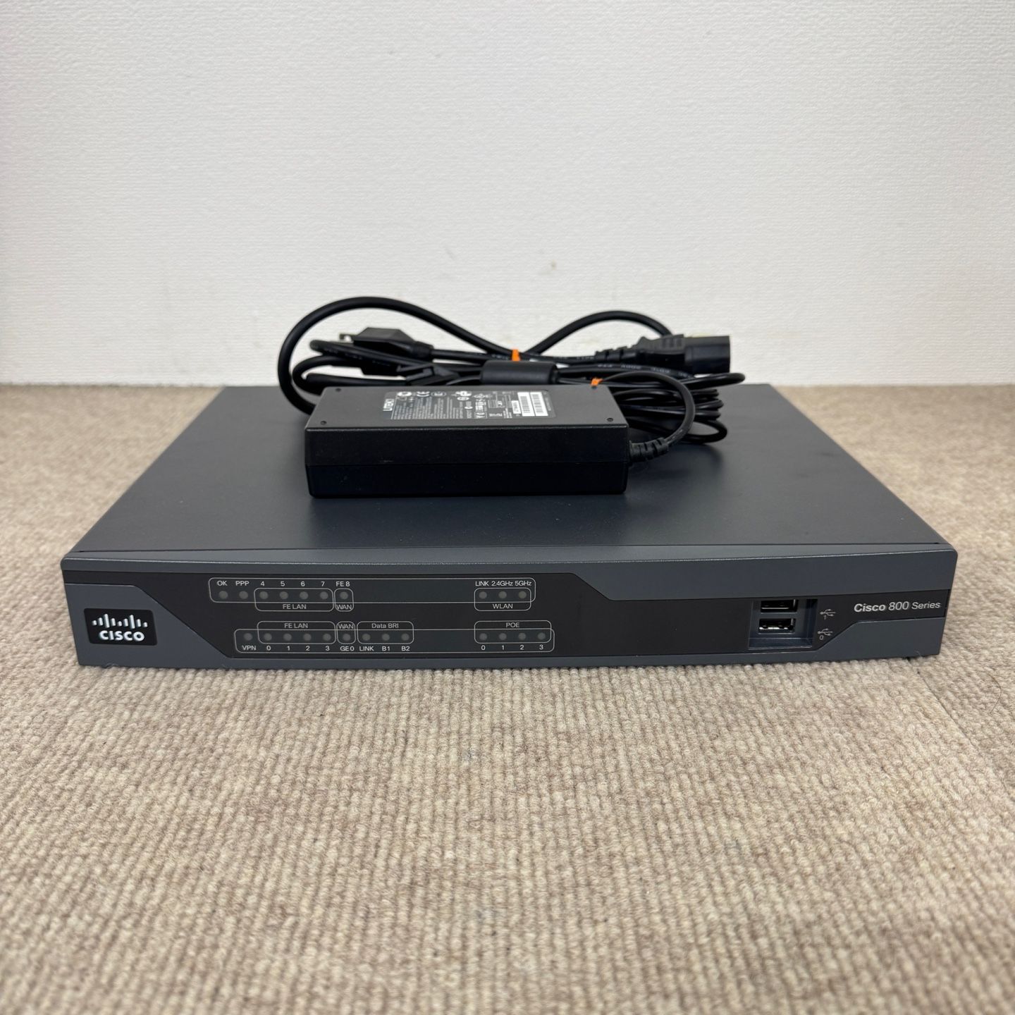 Cisco 自宅ラボ 892-K9 & WS-C2960L 初期化済