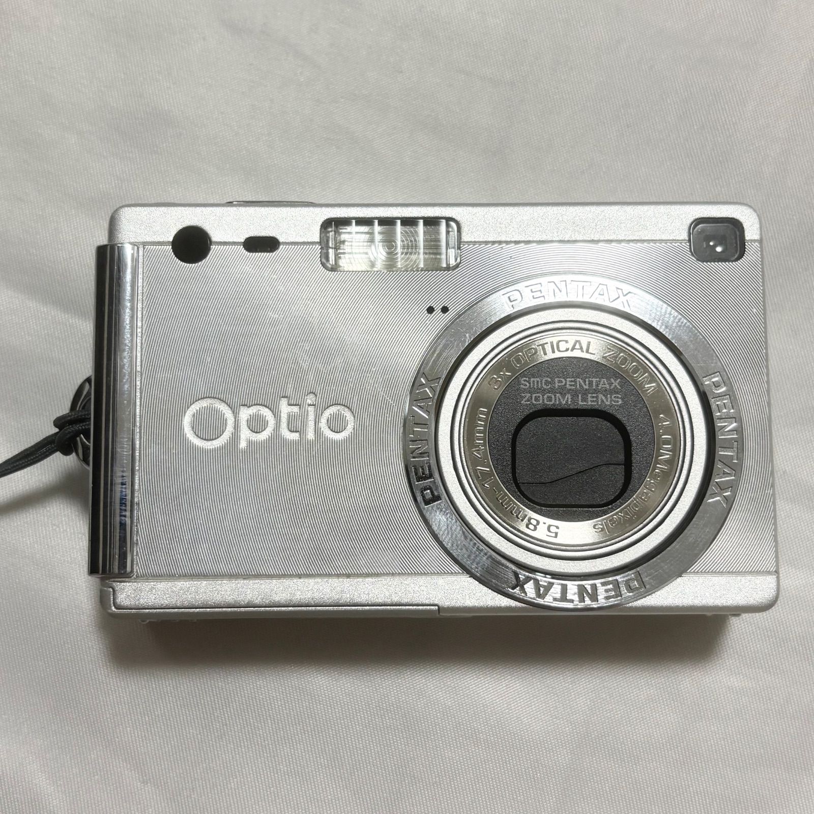 送料無料】PENTAX/ペンタックス/Optio/S4i/シルバー/コンパクト