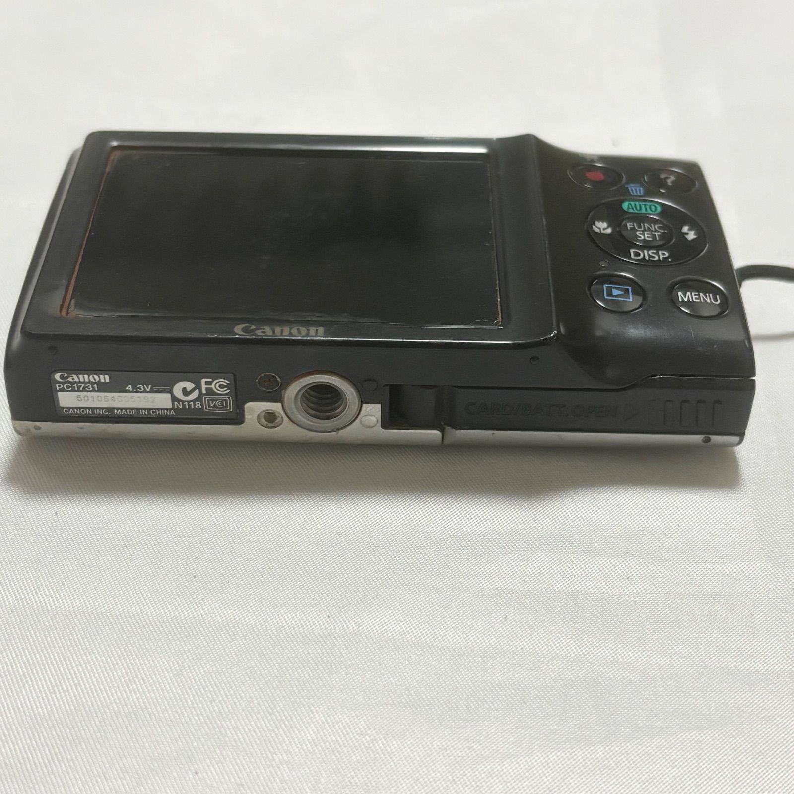 送料無料】Canon/キャノン/Power Shot A2400IS/シルバー/コンパクト 