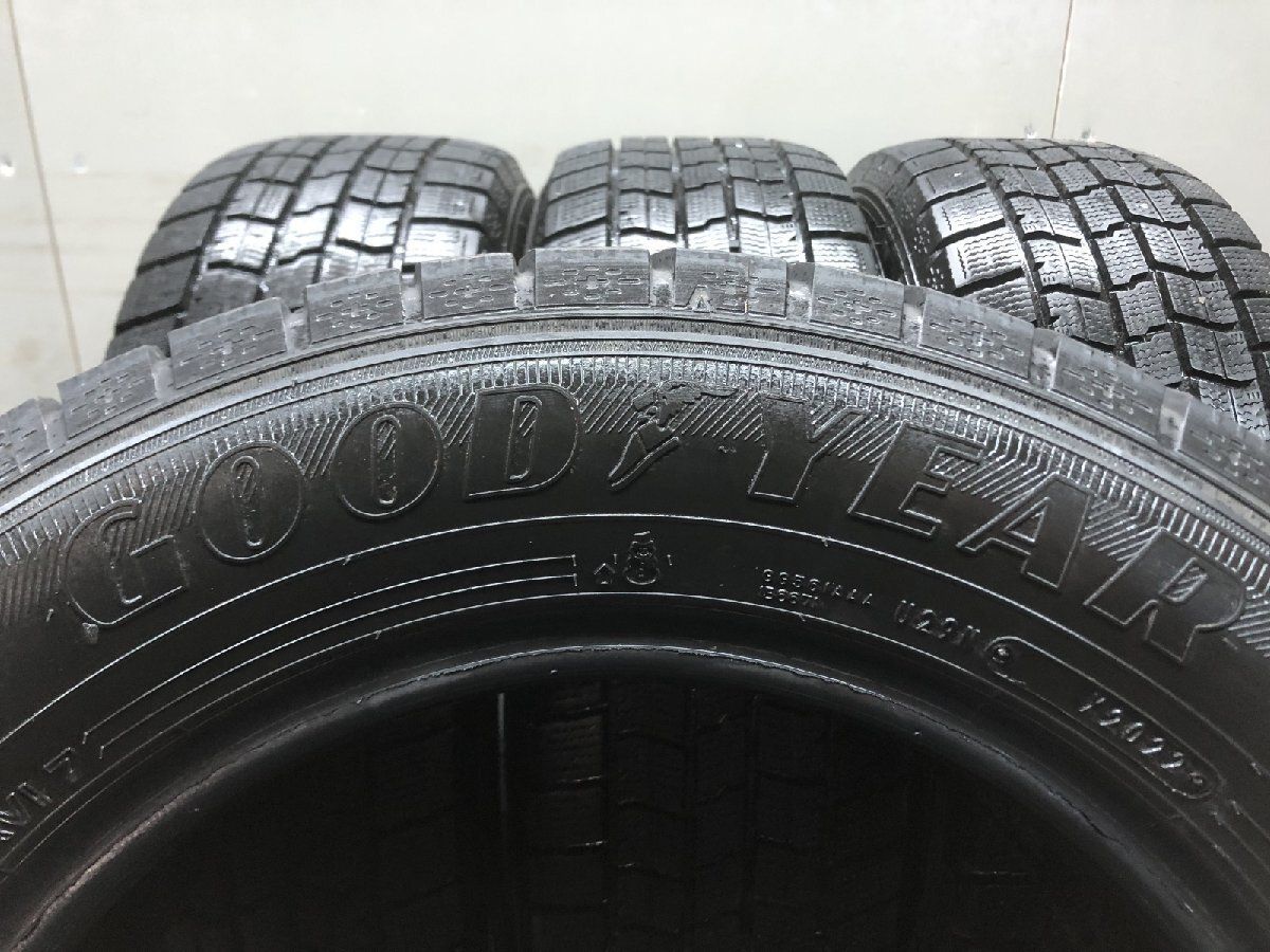 GOODYEAR ICENAVI7 195/65R15 15インチ スタッドレス 4本 22年製 バリ 