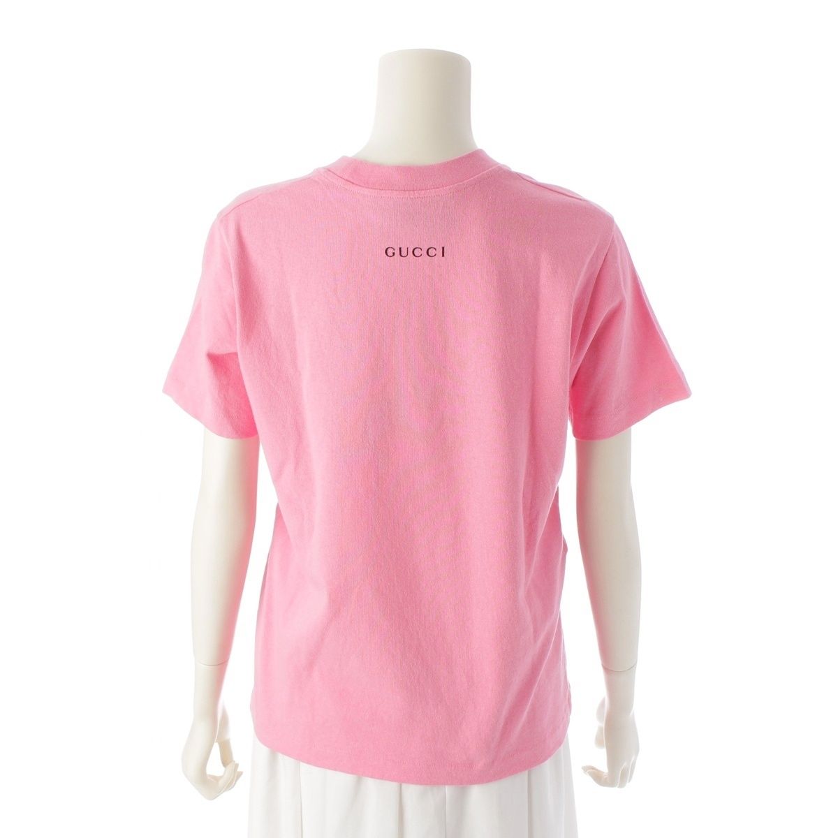 グッチ 20年 コットン GGアップル スパンコール 半袖Tシャツ トップス 