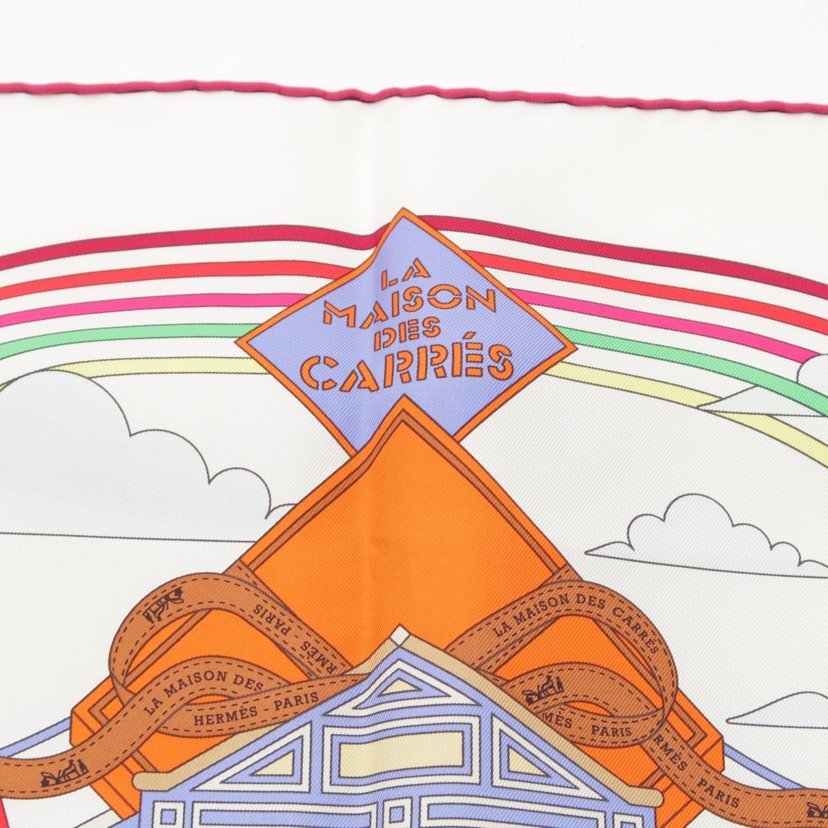 エルメス カレ90 シルク La Maison des Carres メゾン デ カレ