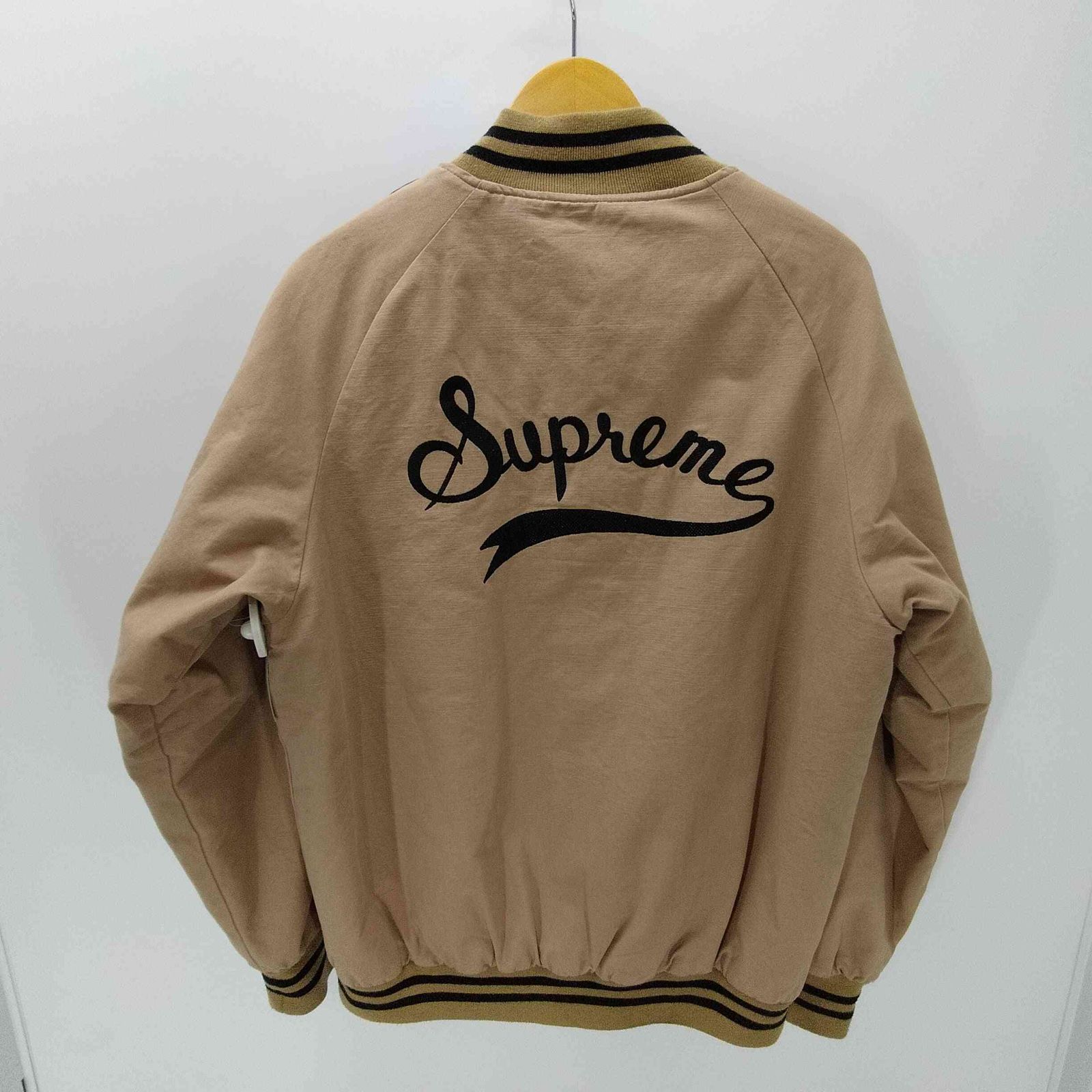 シュプリーム Supreme 90-00S Cotton Varsity Jacket スクリプト ロゴ