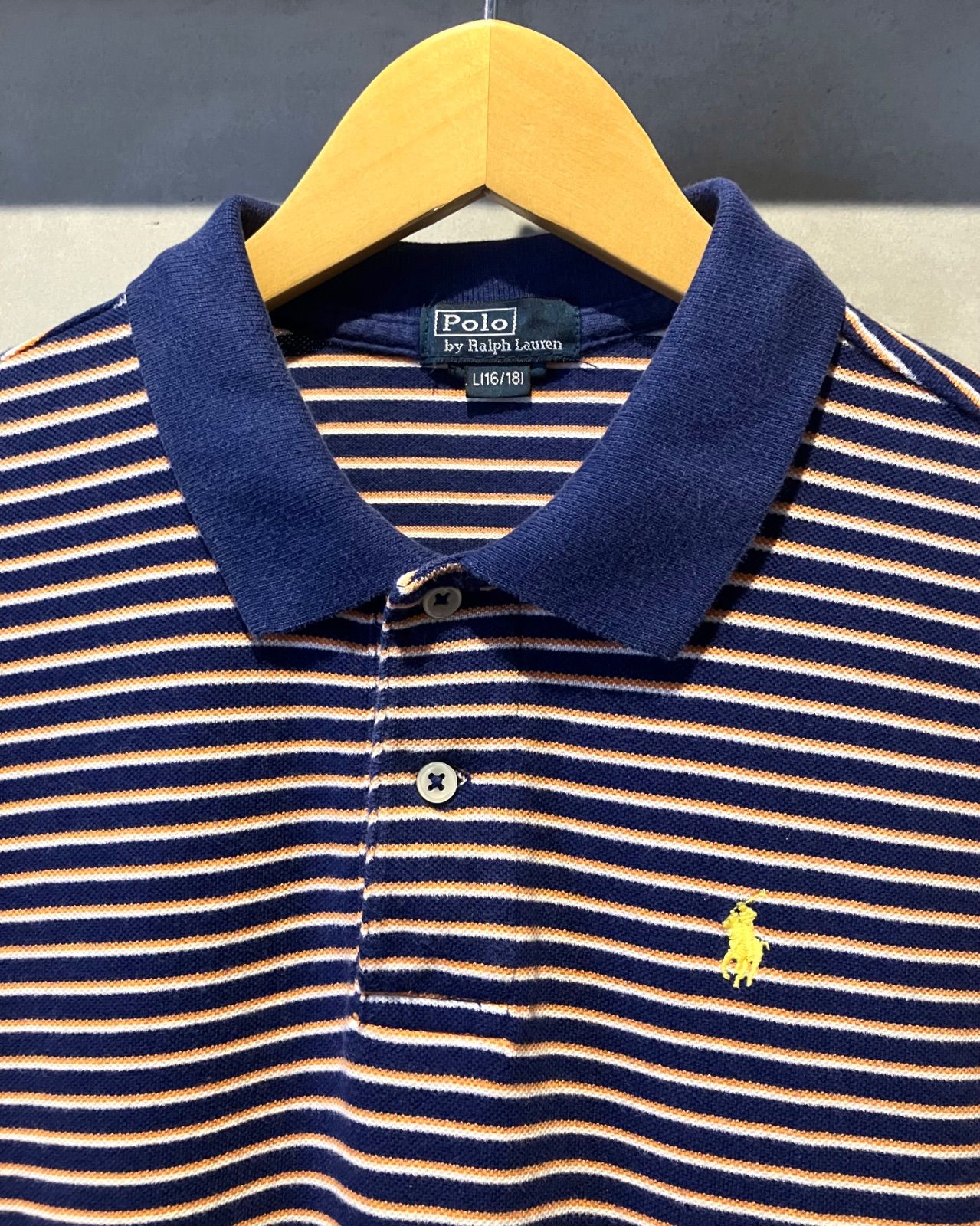 Polo by Ralph Lauren-Polo shirt-(size L16-18) ポロ ラルフローレン