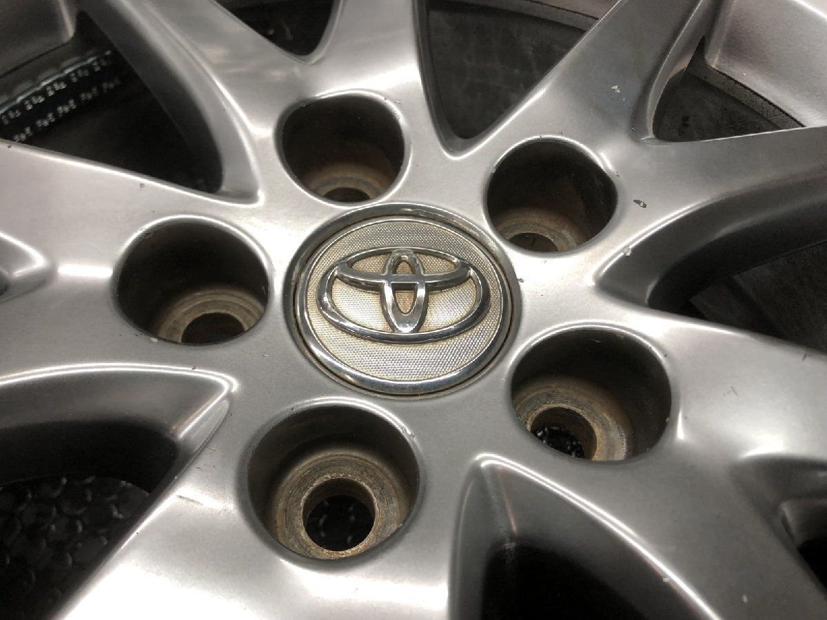 タイヤ新品 25年製【YK G075 225/50R18】スタッドレス【トヨタ エスティマ 純正ホイール 18インチ 7J5HPCD114.3+51】ハイグロス　(STL088) タイヤ新品 25年製【YK G075 225/50R18】スタッドレス【トヨタ