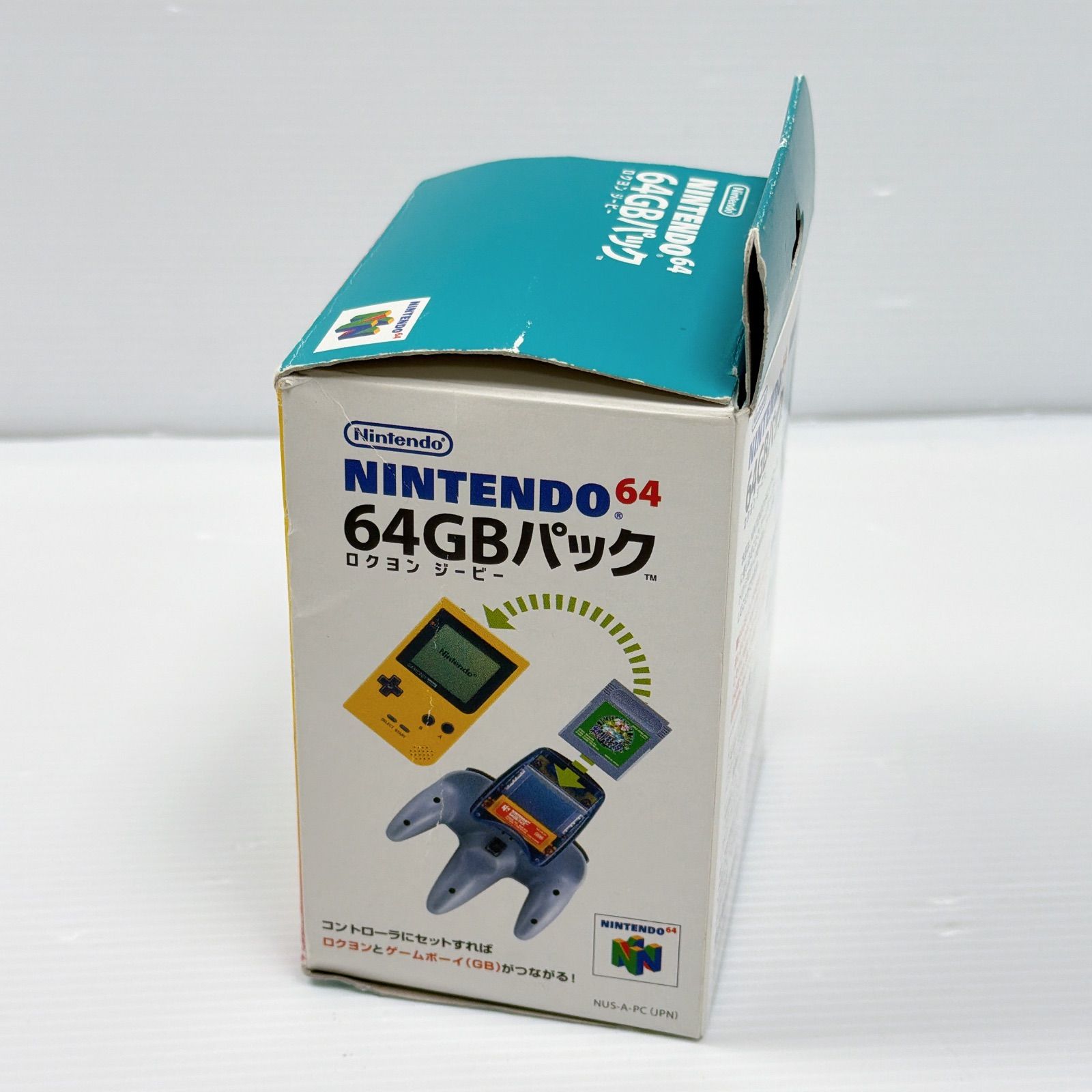 美品 ニンテンドー64 Nintendo64 64GBパック 動作確認済み NUS-019 箱