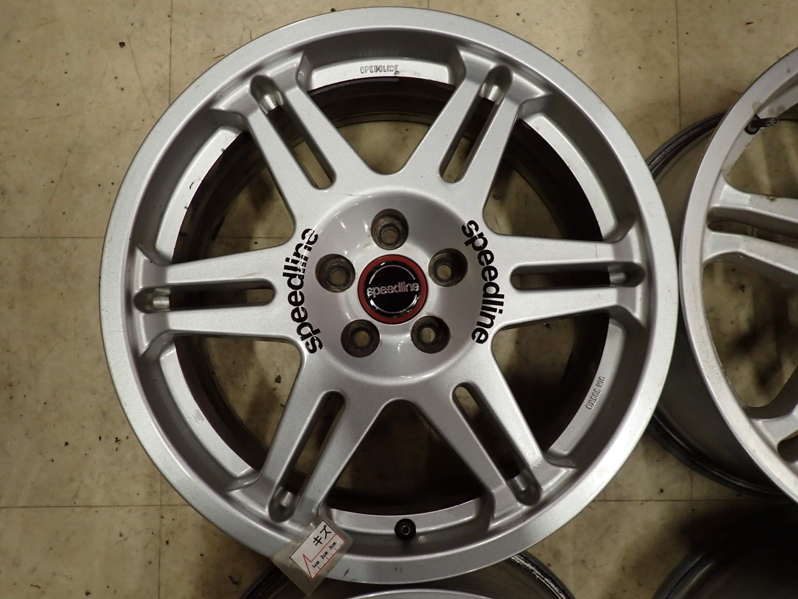 4本SET 会社宛 送料無料 17×7J スピードライン スーパーレグ アルミ 5 