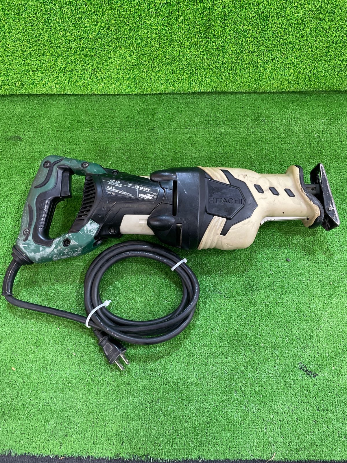 日立工機 CR13VBY セーバソー ※現状品 ケース 付属品有 ケースの 