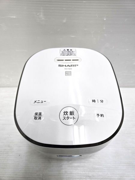 中古品】 シャープ SHARP マイコン式 炊飯器 3合炊き 難あり KS-F5E8 