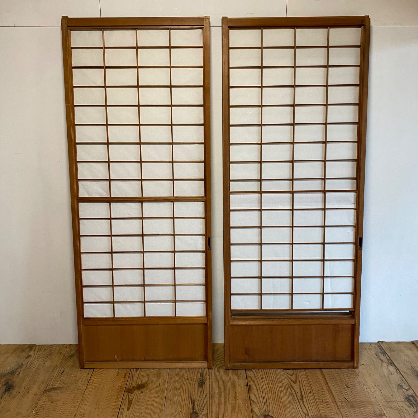 4枚セット 雪見障子 建具 古民家 リフォーム リノベ DIY Y814 - メルカリ