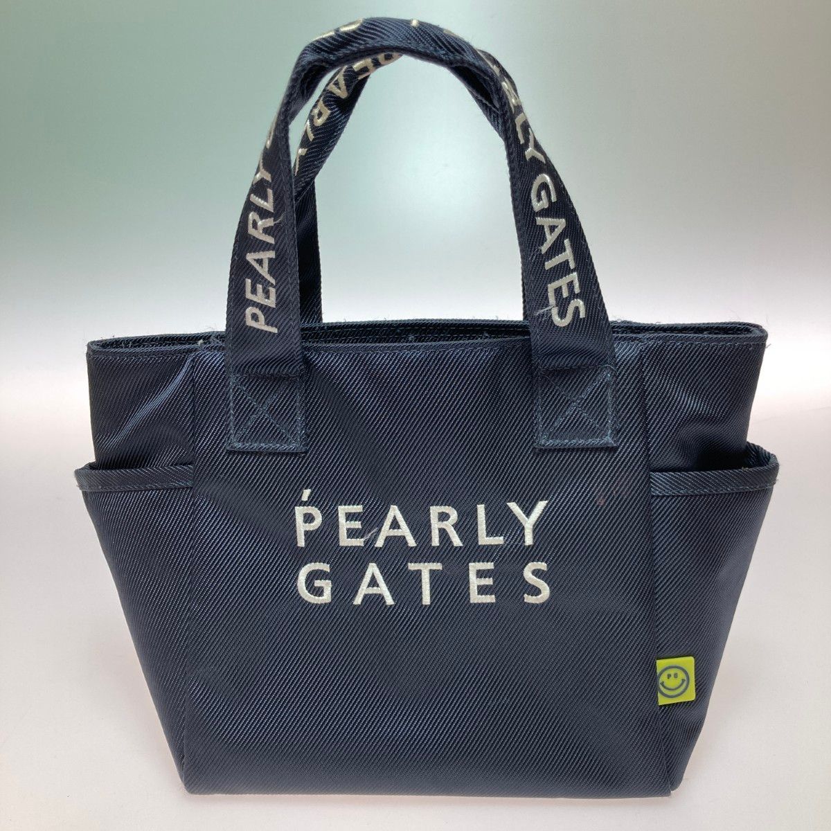 PEARLY GATES ネイビー トートバッグ