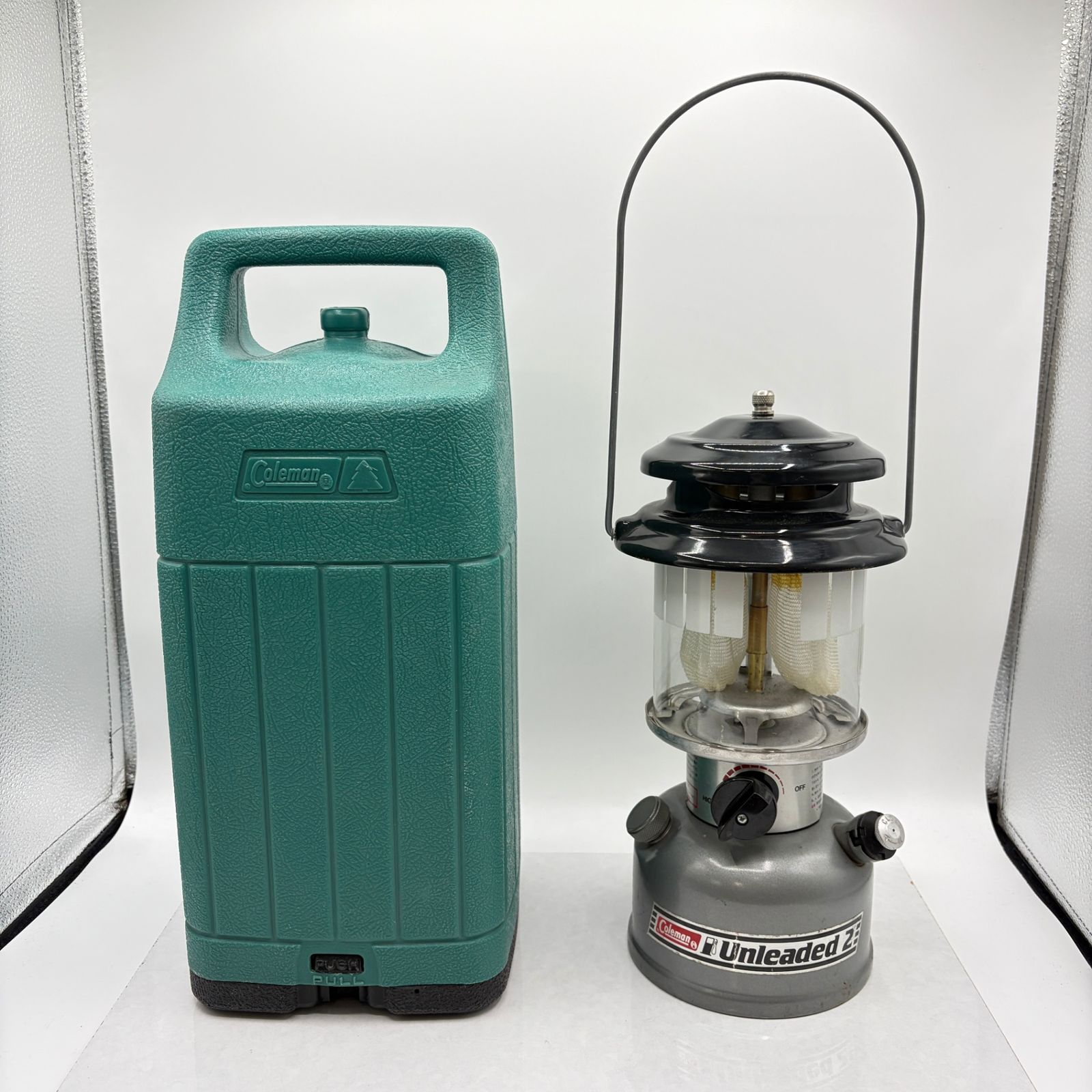 現状品】 Coleman コールマン Unleaded 2 ランタン モデル 282・285 