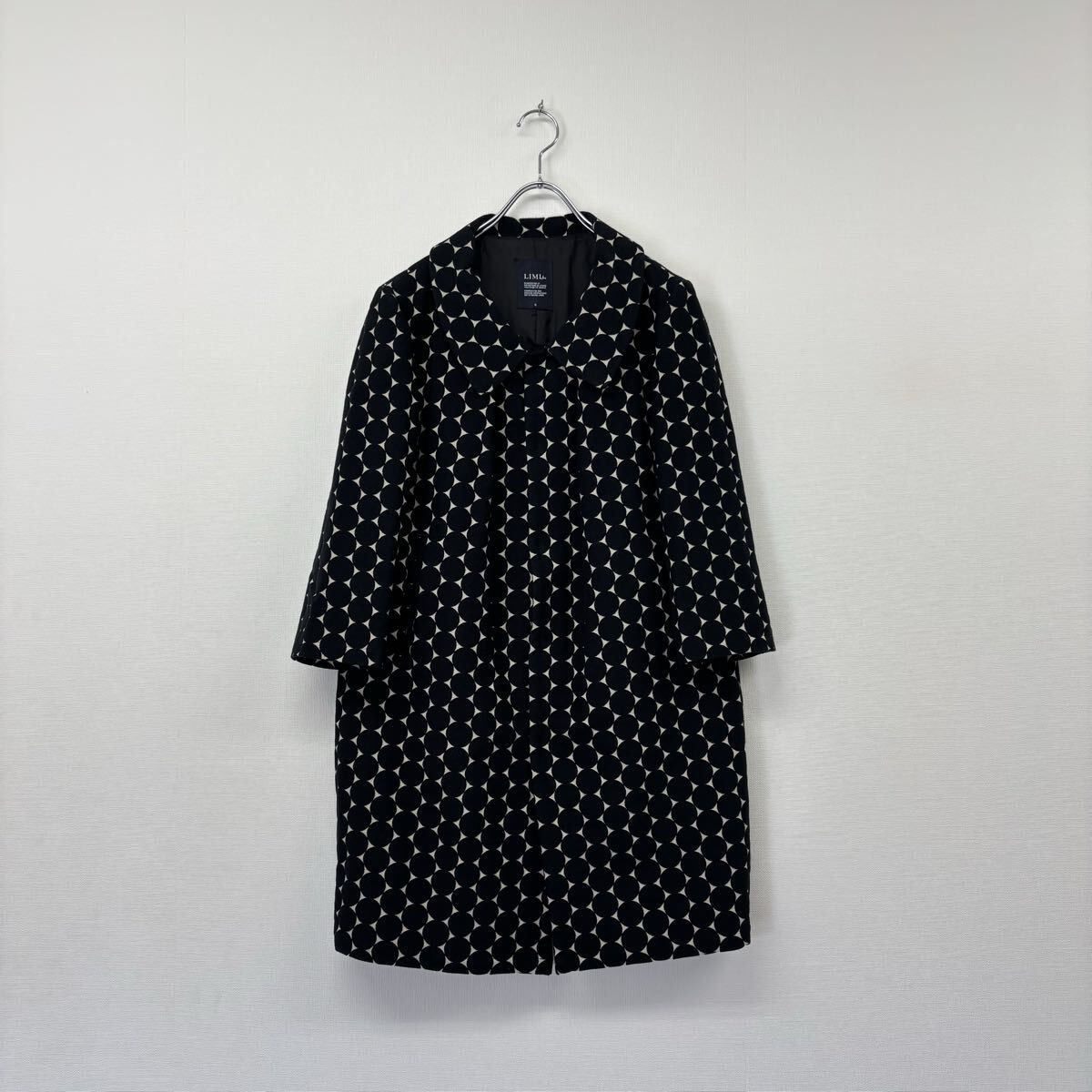 LIMI feu リミフゥ サークル ロング コート LONG COAT サイズ S 804 