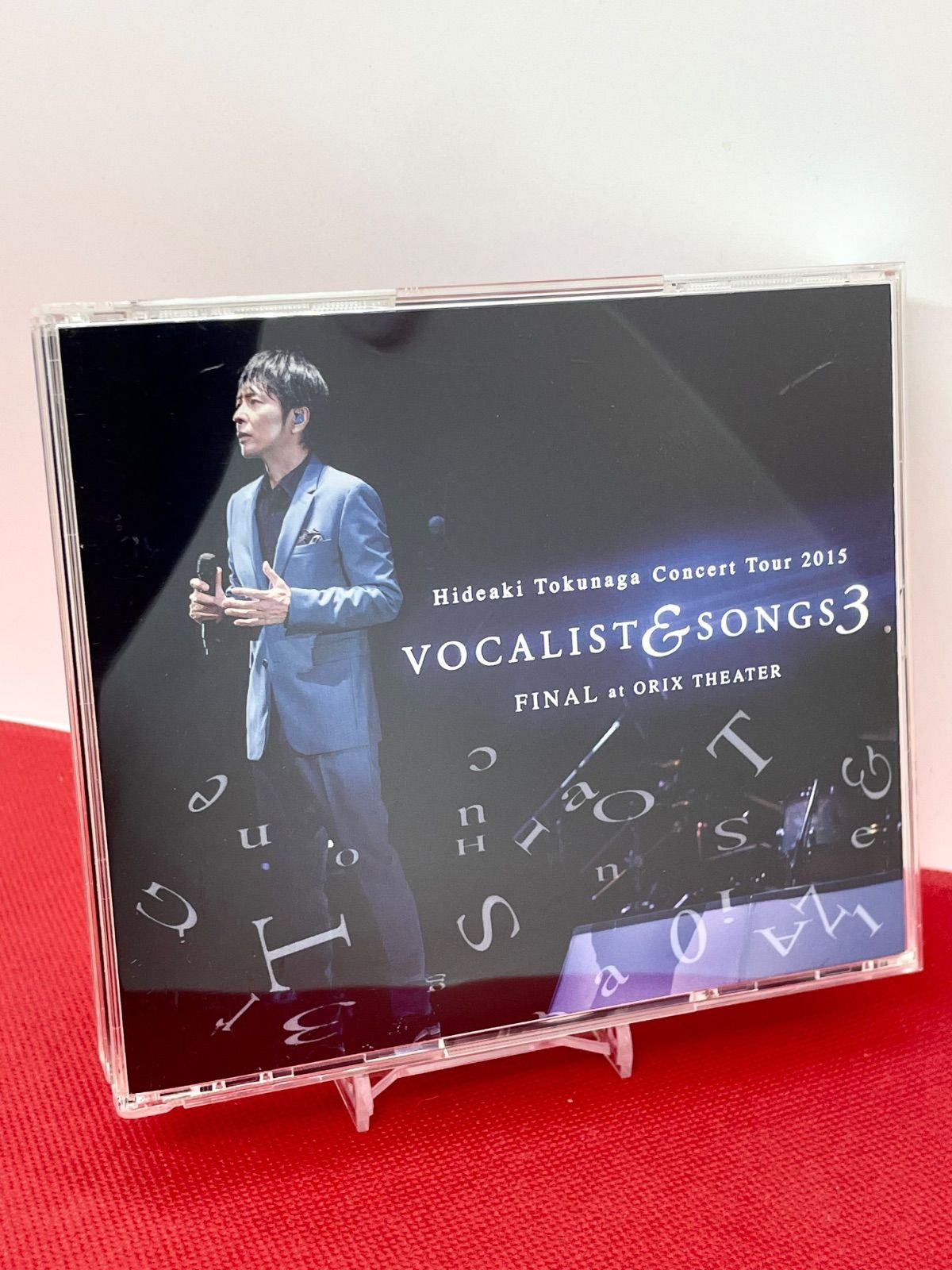 初回限定盤 徳永英明 ライブ CD DVD付き Concert Tour 2015 VOCALIST