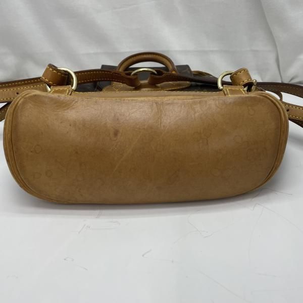 中古】LOUIS VUITTON モンスリPM リュック SP0967 ブラウン ルイ