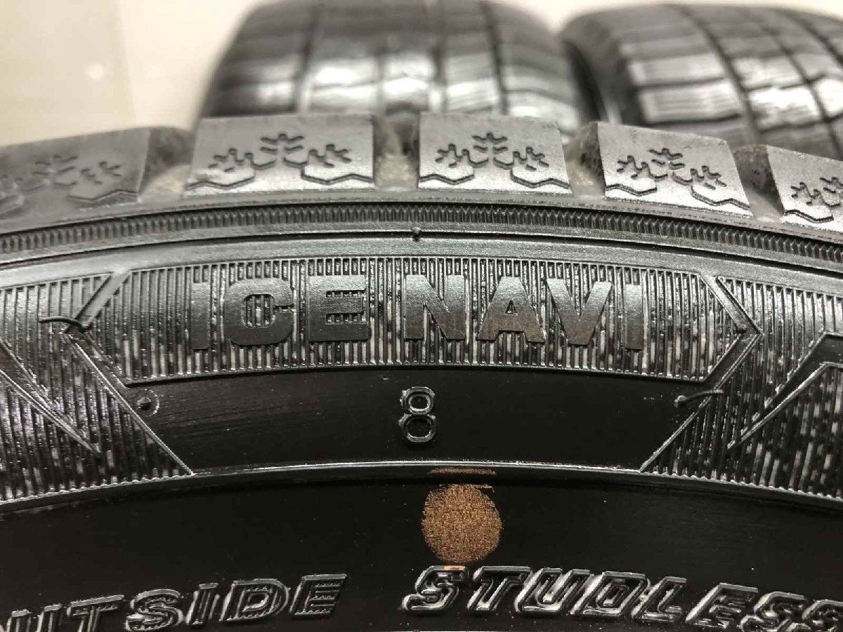 GOODYEAR ICENAVI8 225/50R18 18インチ スタッドレス 4本 21年製 バリ 