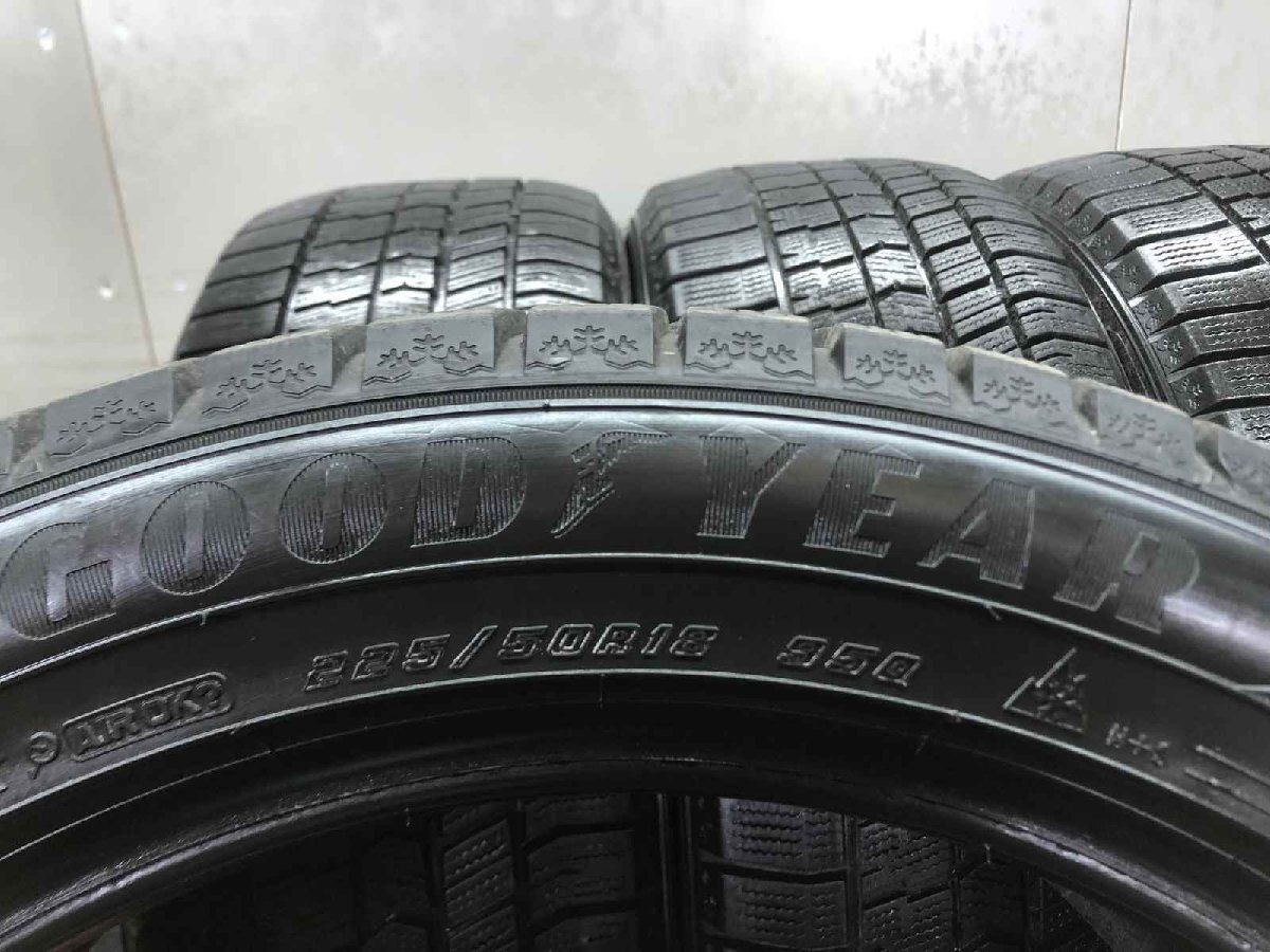 GOODYEAR ICENAVI8 225/50R18 18インチ スタッドレス 4本 21年製 バリ 