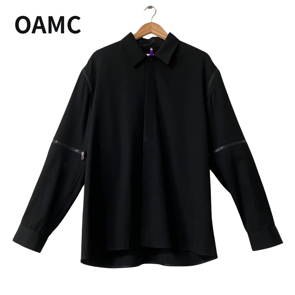 ウクライナ侵攻」 OAMC 23aw ウールカシミア シャツジャケット 【公式