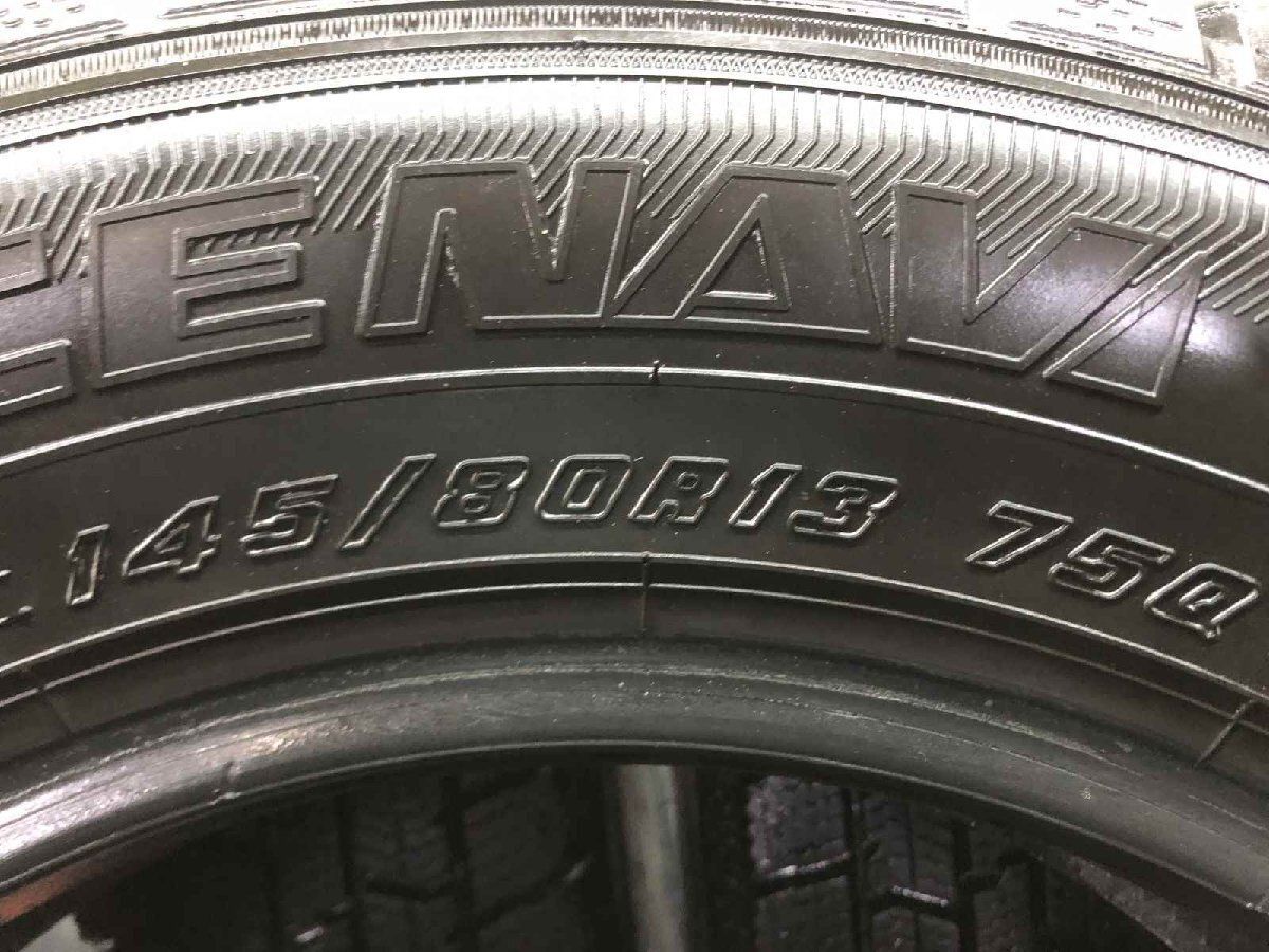 GOODYEAR ICENAVI7 145/80R13 13インチ スタッドレス 4本 21年製 バリ 