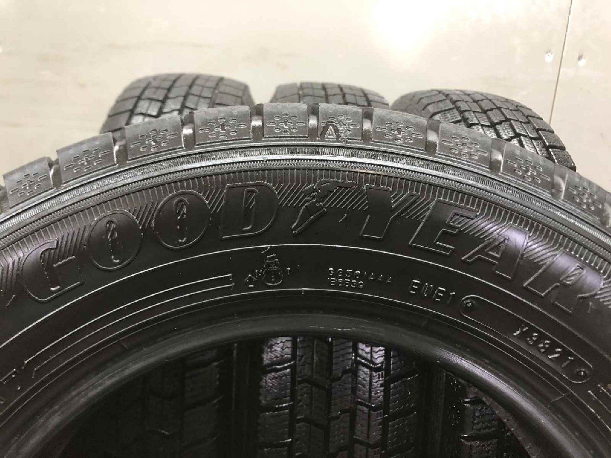 GOODYEAR ICENAVI7 145/80R13 13インチ スタッドレス 4本 21年製 バリ 
