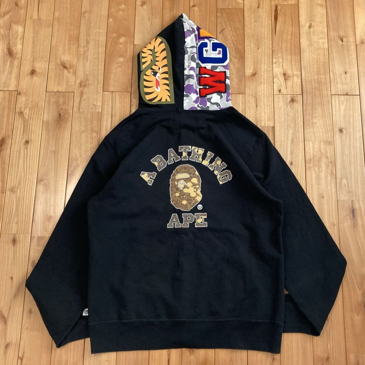 ☆XXL☆ STASH NYC 10th シャーク パーカー shark full zip hoodie a 