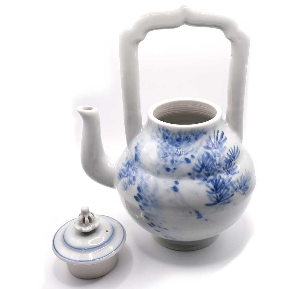 雲林院　寶山　水注 水指　煎茶道具　堆朱　陶器 茶道道具 水注 染付上手水注 雲林院 寶山 - メルカリ