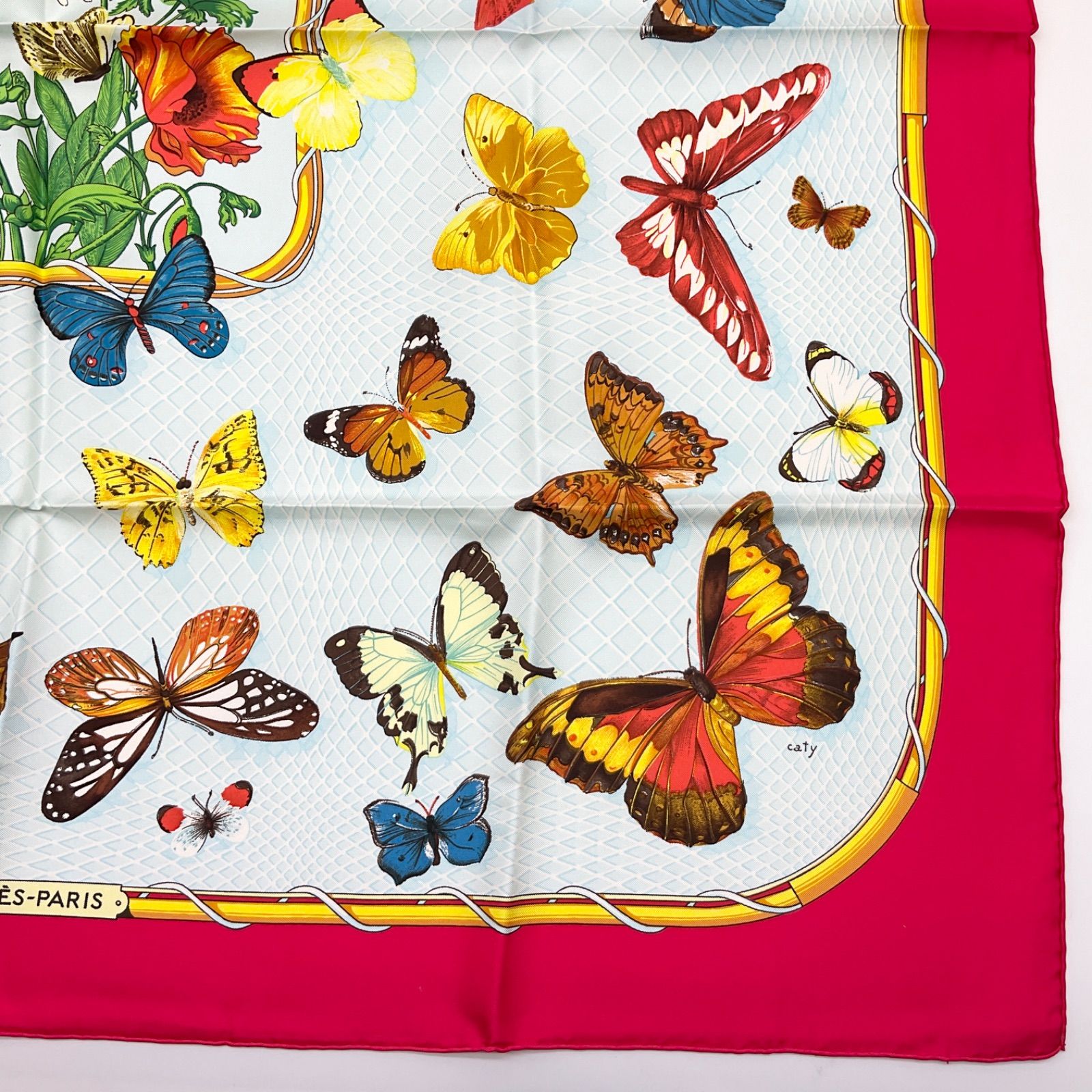 ○HERMES エルメス カレ90 スカーフ FARANDOLE ファランドール