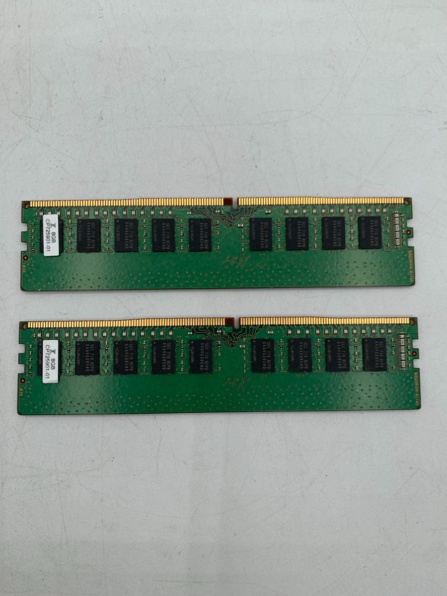 中古2枚】Samsung 8GB DDR4 ECCサーバーメモリ - メルカリ