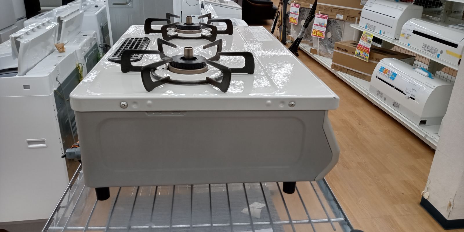 ☆リユースのサカイ幸手店☆ Rinnai リンナイ ガステーブル LPガス用 