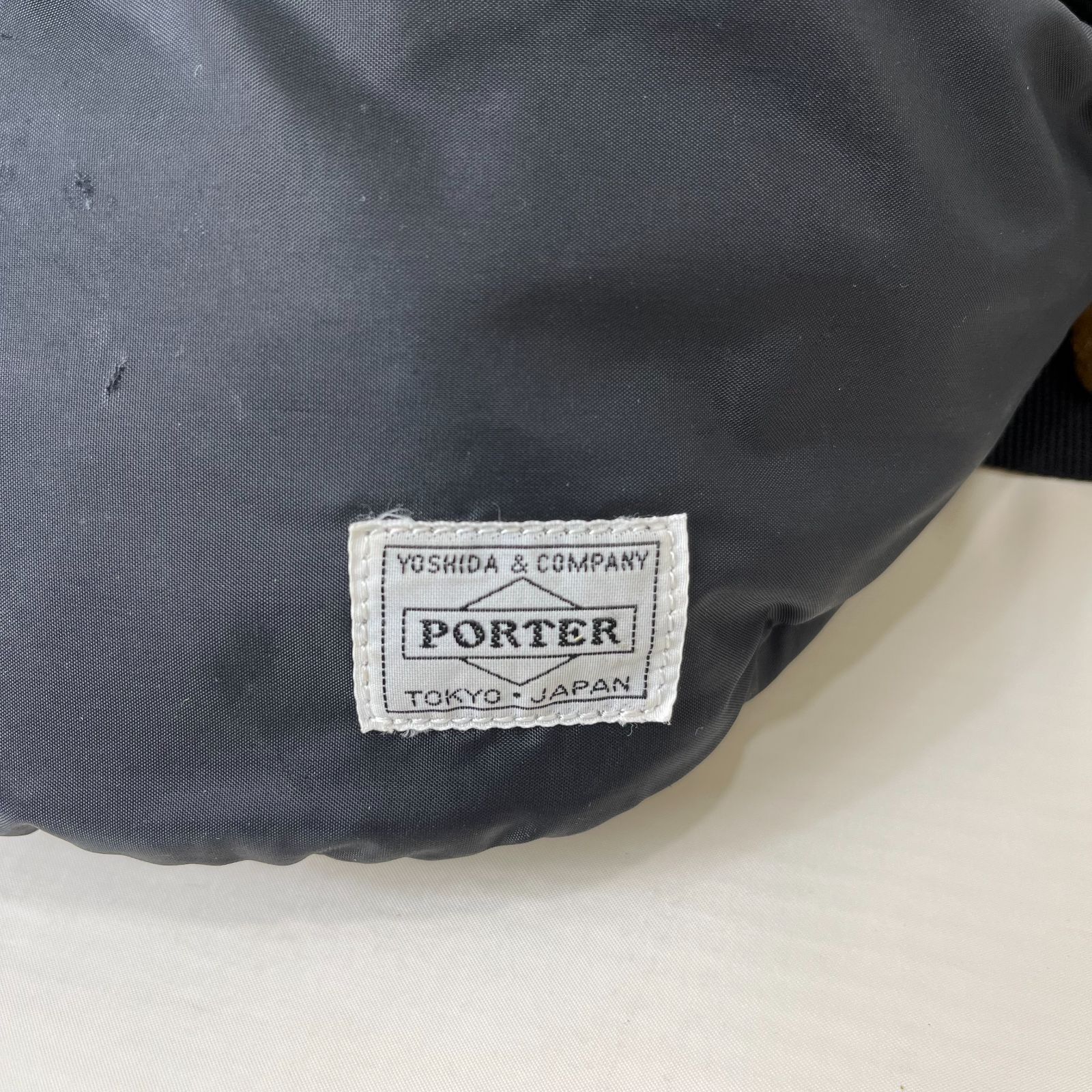 PORTER ポーター ボディバッグ ウエストポーチ ブラック 吉田カバン