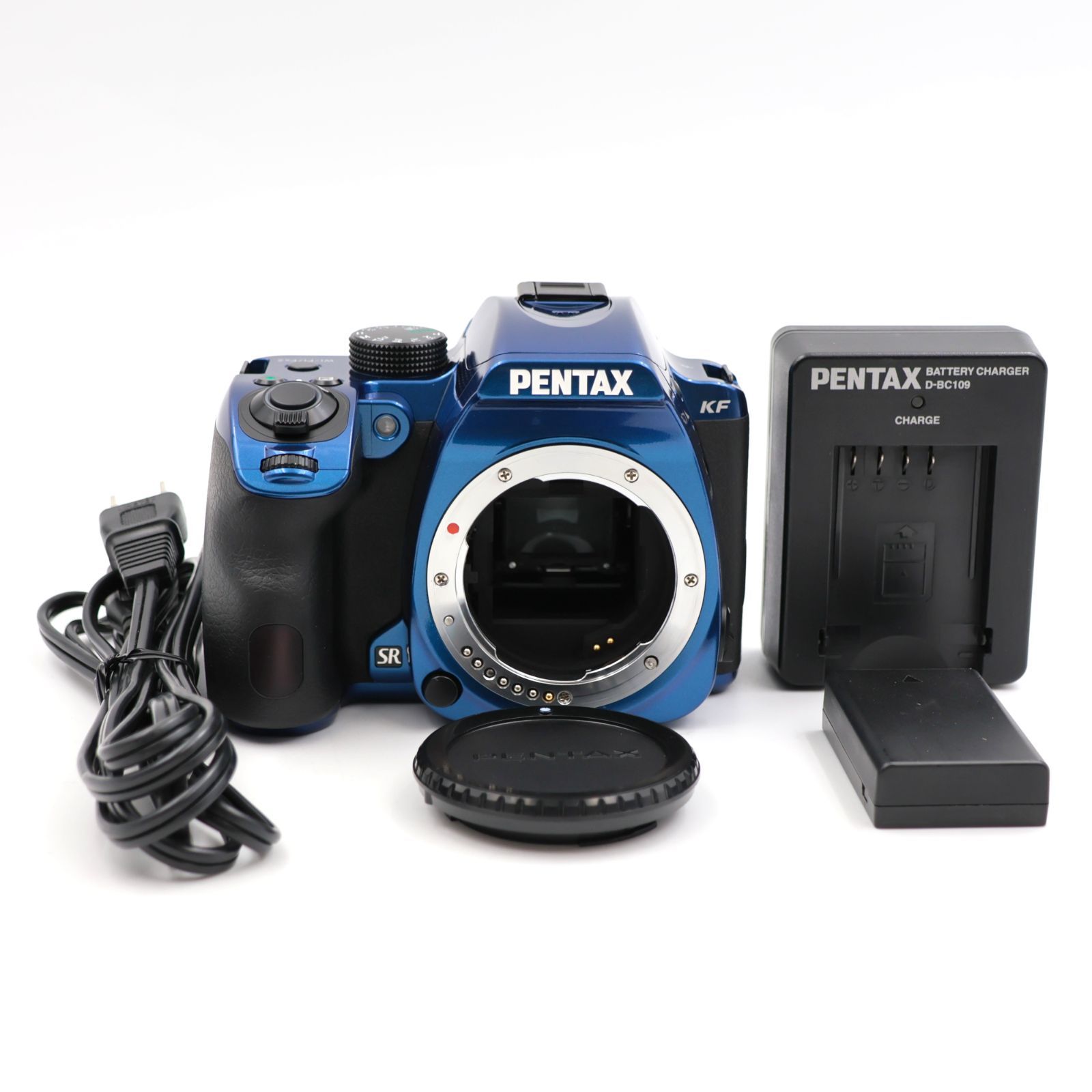 □シャッター数3385枚！新品同様□ PENTAX KF ボディ クリスタルブルー 