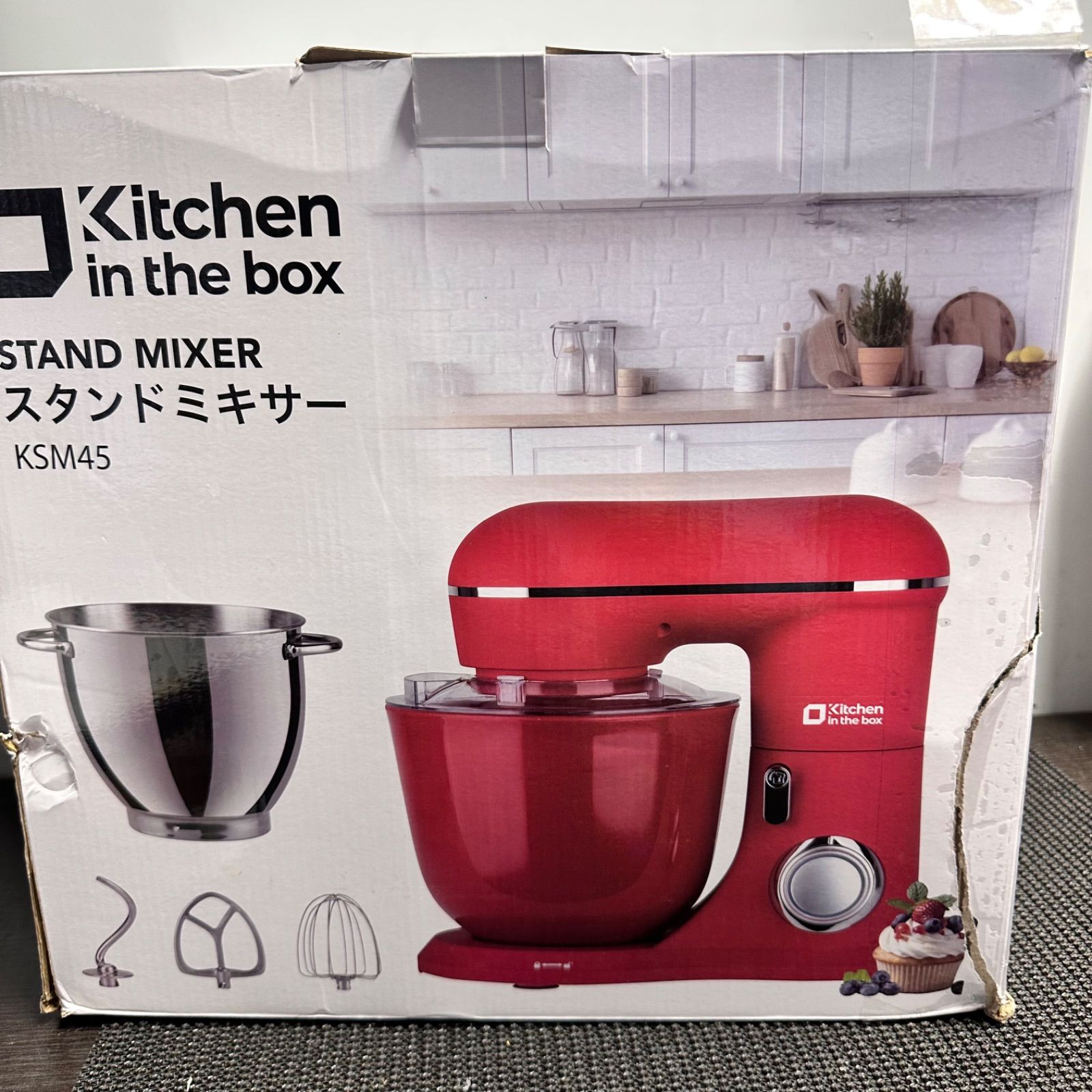 Kitchen in the box スタンドミキサー KSM45 未使用品 - メルカリ