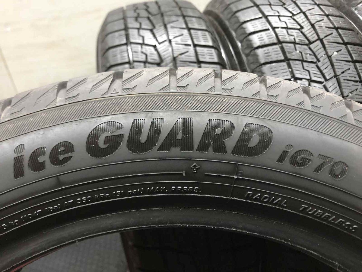 YOKOHAMA ice GUARD iG70 175/60R16 16インチ スタッドレス 4本 21年製 バリ溝 ラクティス イグニス クロスビー トレジア等　(STB124) ヨコハマタイヤ（YOKOHAMA TIRE） ヨコハマ iceGUARD 7〈IG70〉｜175