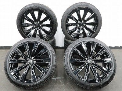 【バリ溝】4本 クラウン スポーツ 純正 21インチ 8.5J +35 5H 114.3 スタッドレス BRIDGESTONE BLIZZAK WZ-1 2025年 235/45R21 エステート