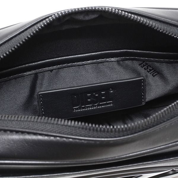 美品 ディーゼル ZIP-D ショルダーバッグ X メンズ ショルダーバッグ メンズ ショルダーバッグ ZIP-D SHOULDER BAG X（ショルダーバッグ