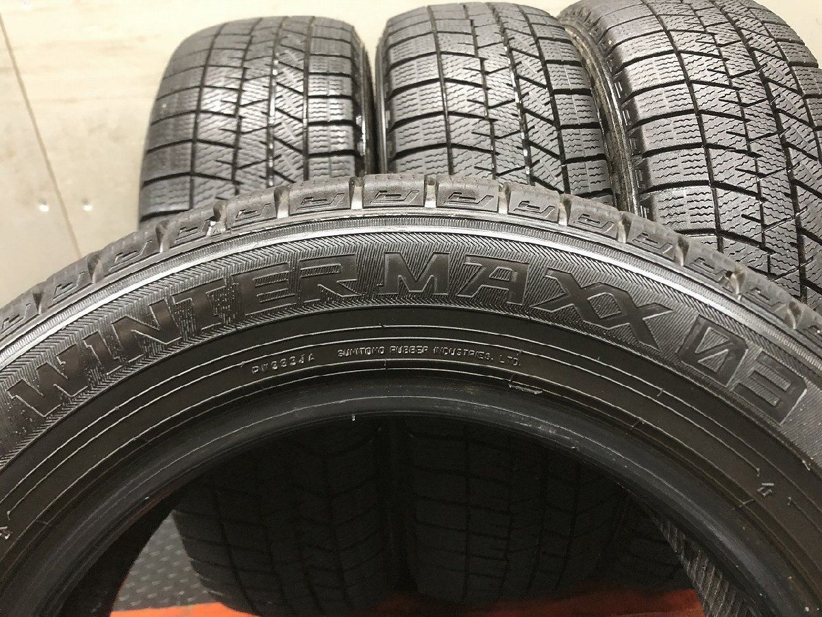 DUNLOP WINTER MAXX WM03 165/65R14 14インチ スタッドレス 4本 21年製 バリ溝 デリカD:2 ルーミー パッソ トール ジャスティ等　(STD205) DUNLOP WINTER MAXX WM03 165/65R14 14インチ スタッドレス 4本 21年製