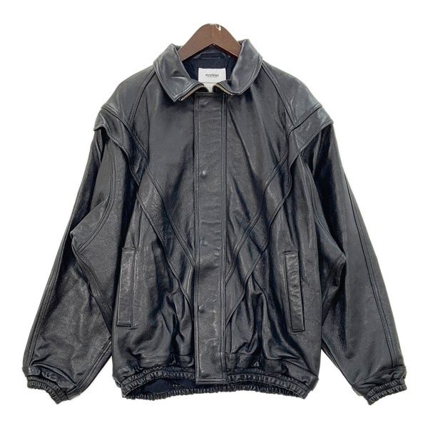 doublet ダブレット 24AW LEATHER TRACK JACKET レザー トラック 