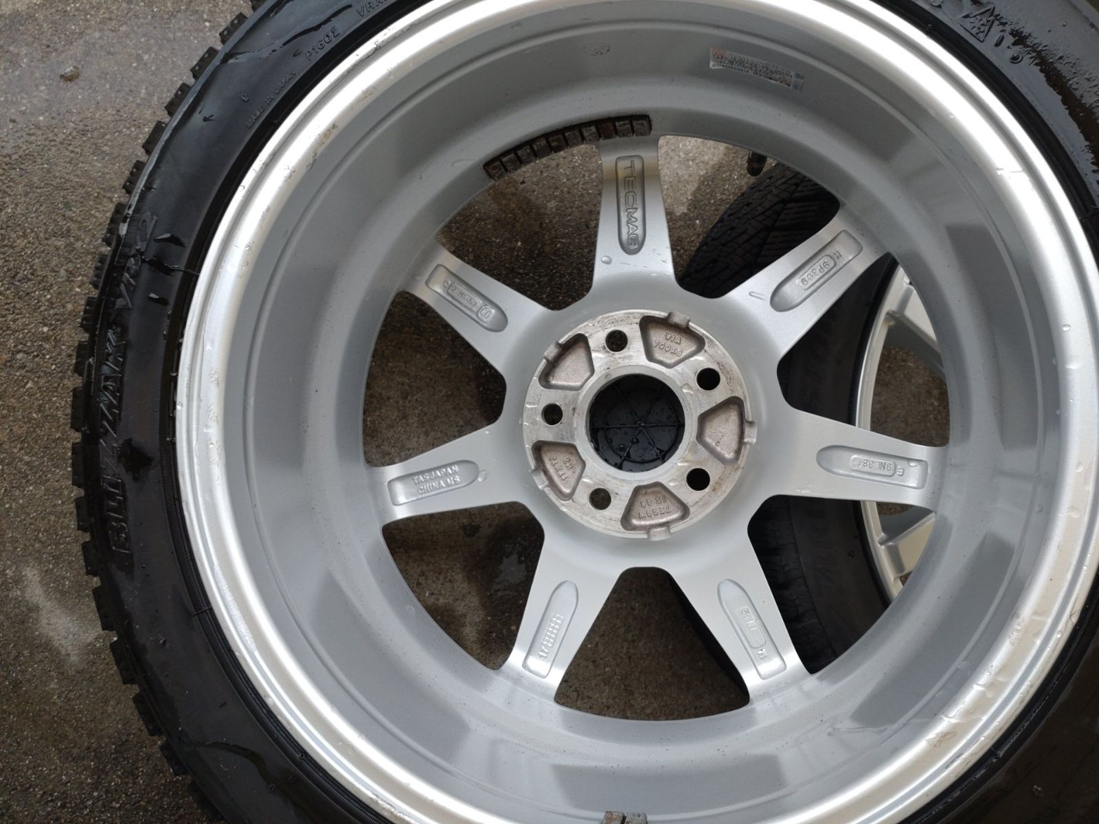 TECMAG JAPAN Type 207R ベンツ Aクラス 17インチ 7.0J +48 PCD112-5H 