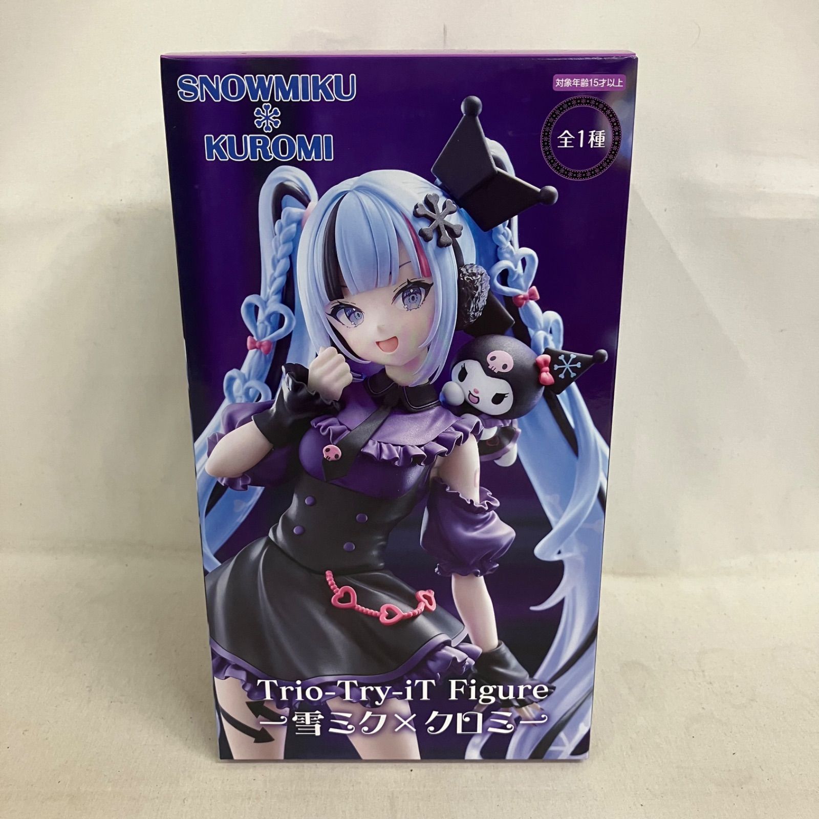 未開封 初音ミク Trio-Try-iT Figure 雪ミク×クロミ フィギュア SF4298 