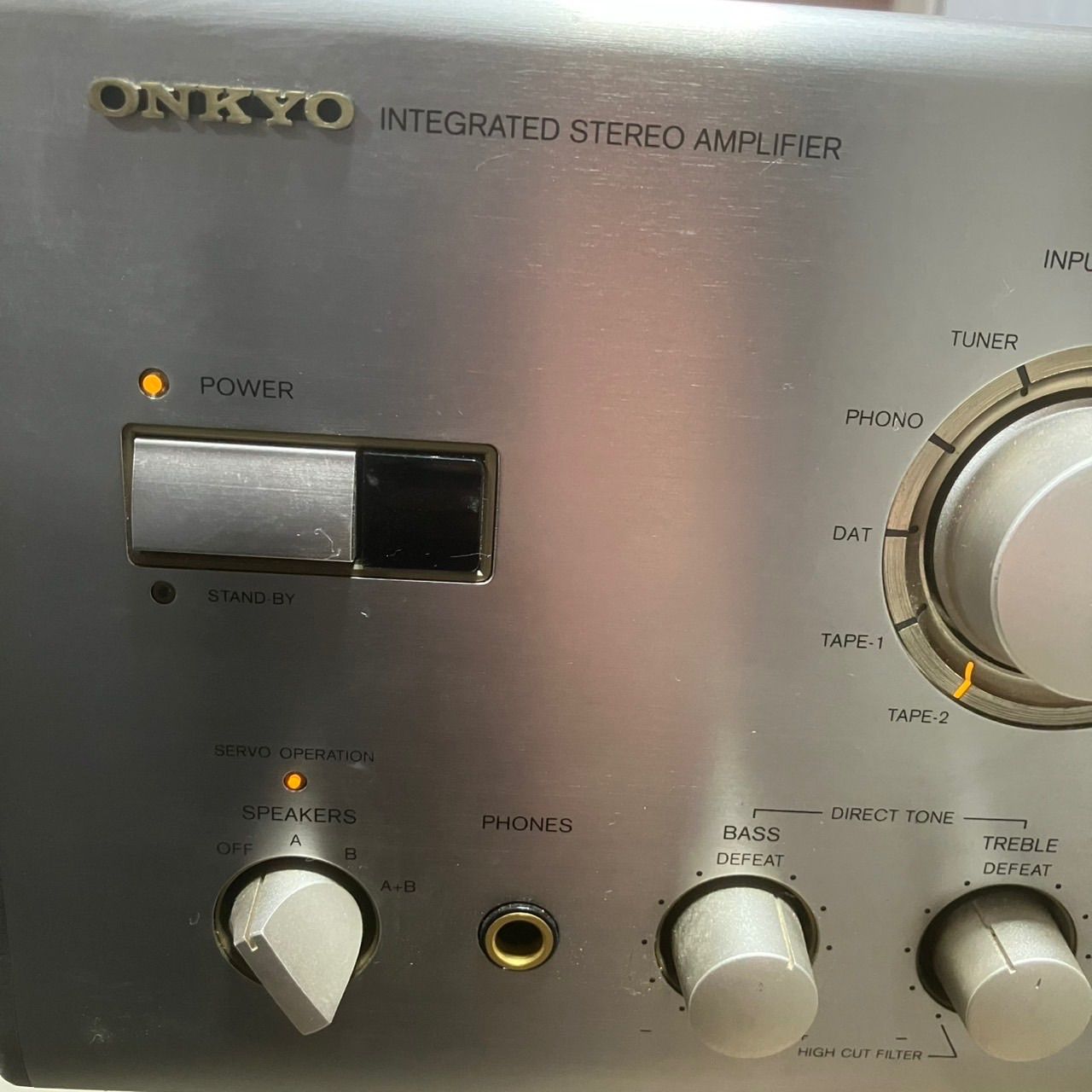 通電確認済み】ONKYO オンキョー Integra A-917F ジャンク - メルカリ