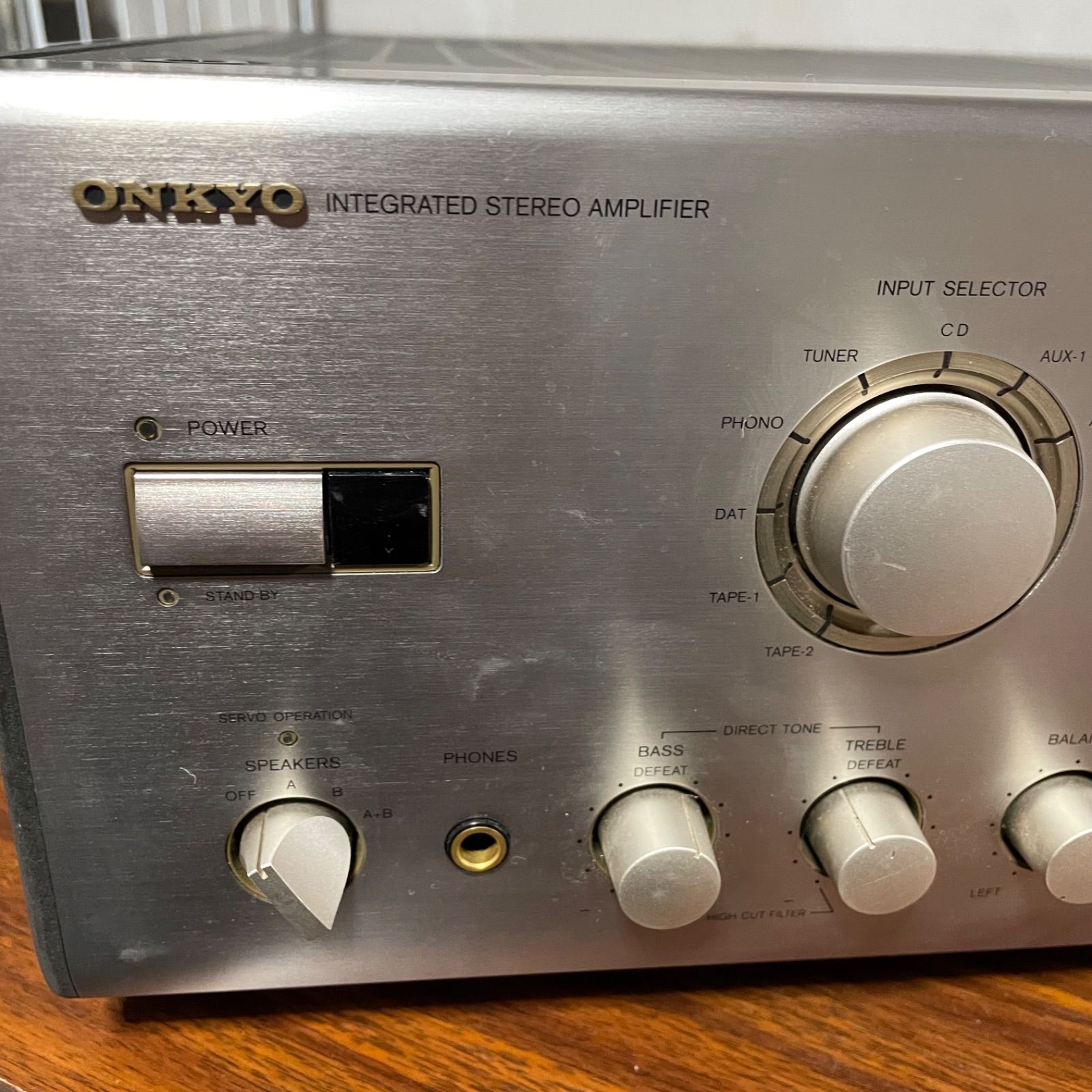 【通電確認済み】ONKYO オンキョー Integra A-917F ジャンク 通電確認済み】ONKYO オンキョー Integra A-917F ジャンク - メルカリ