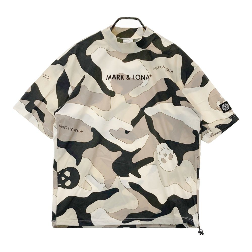 MARK&LONA マークアンドロナ　カモフラ　スカル　長袖ニット　メンズ　50 MARK&LONA マークアンドロナ カモフラ スカル 長袖ニット メンズ 50
