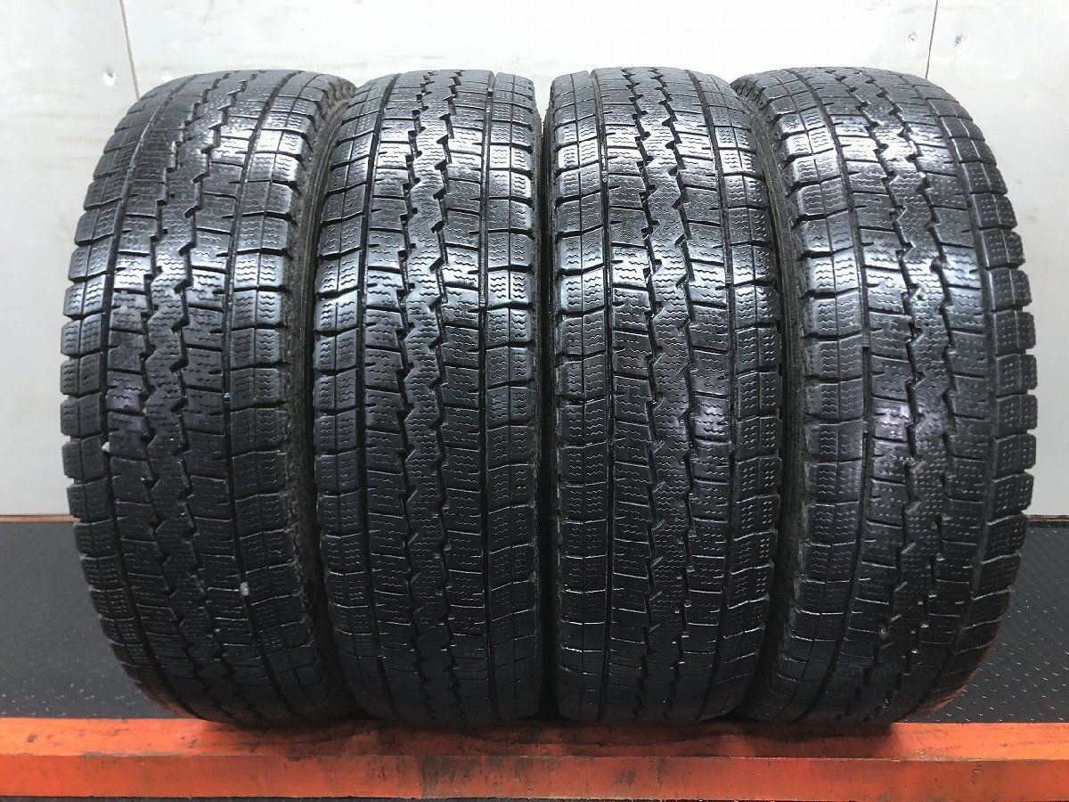 DUNLOP WINTER MAXX SV01 165R13LT 8PR 13インチ スタッドレス 4本 23年製 バリ溝 ライトエース タウンエース等　(STL098)