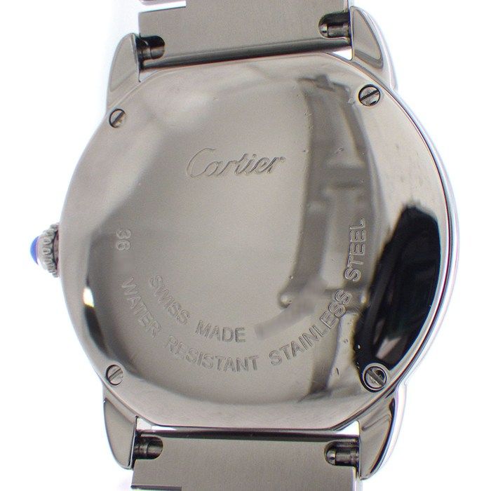 カルティエ Cartier 腕時計 ロンド ソロ SM W6701004 シルバー文字盤