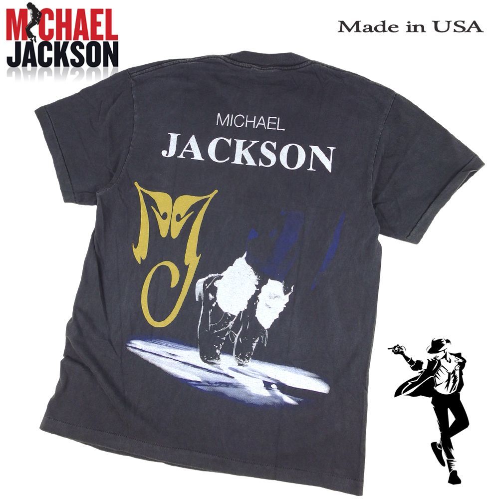 421 MICHAEL JACKSON マイケルジャクソン Tシャツ 美品 USA製 半袖